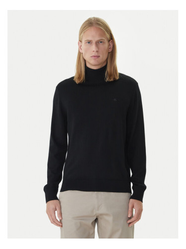 Calvin Klein Поло LV04LD317G Черен Regular Fit