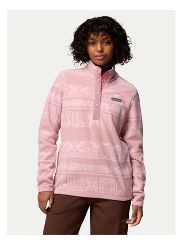 Columbia Полар Benton Springs™ 2085611 Червен Regular Fit