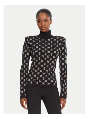 Gaudi Поло 521FD53026 Черен Regular Fit