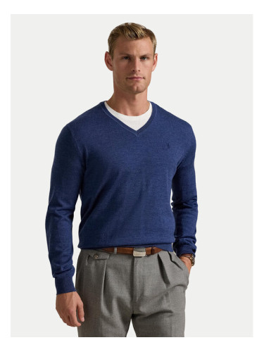 Polo Ralph Lauren Пуловер 710946142006 Тъмносин Slim Fit