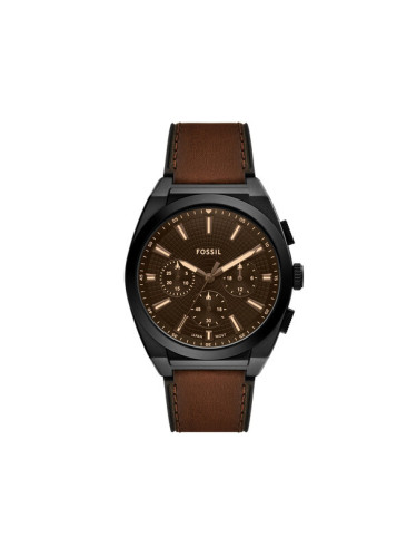 Fossil Часовник Everett FS6108 Кафяв
