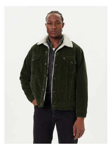 Levi's® Дънково яке Trucker A5784-0027 Зелен Relaxed Fit