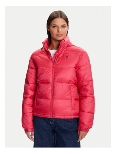 Tommy Jeans Зимно яке DW0DW21619 Червен Relaxed Fit