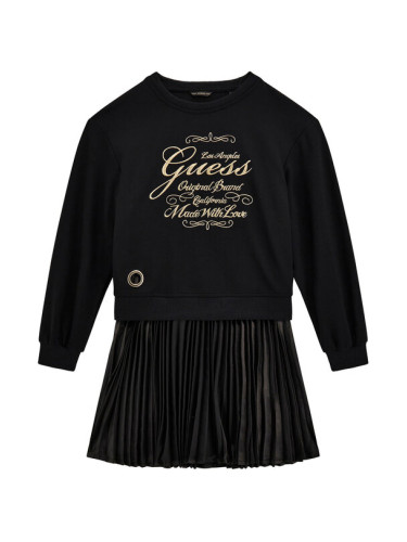 Guess Ежедневна рокля J5BK31 KAUH0 Черен Regular Fit