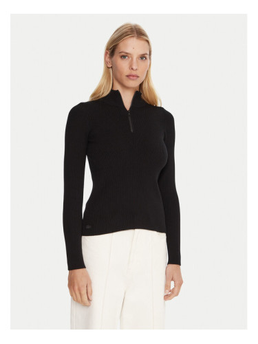 Lacoste Пуловер AF4144 Черен Regular Fit