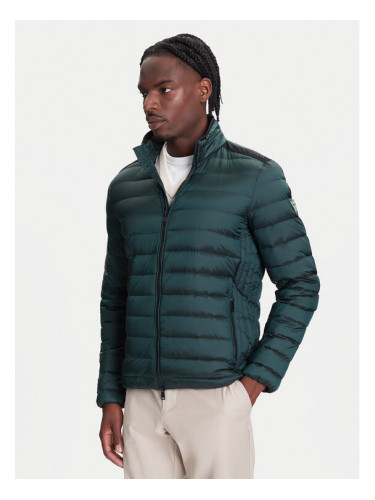 Guess Пухено яке M1RL47 WDQ50 Зелен Regular Fit