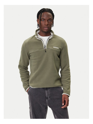 Napapijri Полар T-Dergana NP0A88UZ Зелен Regular Fit