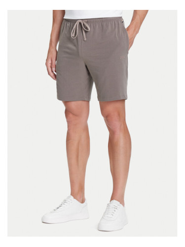 BOSS Спортни шорти Mix&Match 50515314 Кафяв Regular Fit