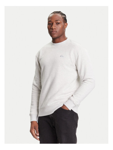 Quiksilver Суитшърт Salt Water Crew EQYFT05158 Сив Regular Fit