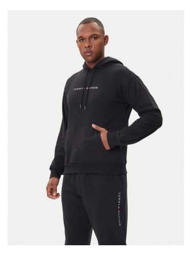Tommy Hilfiger Суитшърт UM0UM03665 Черен Regular Fit