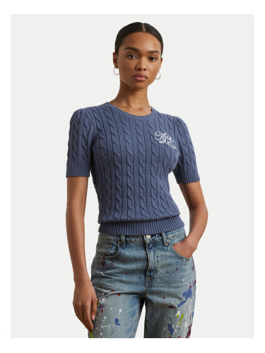 LAUREN RALPH LAUREN Пуловер 200976989001 Син Slim Fit