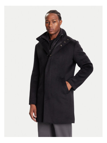 Guess Преходно палто M4BL30 WGJ82 Черен Regular Fit