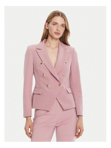 Rinascimento Сако CFC0126227003 Розов Slim Fit