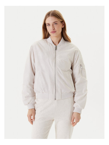 Guess Яке бомбър W5YL08 WHDK2 Екрю Regular Fit