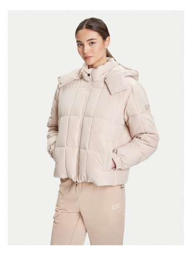 EA7 Emporio Armani Зимно яке 7W000647 AF16074 U1046 Бежов Regular Fit