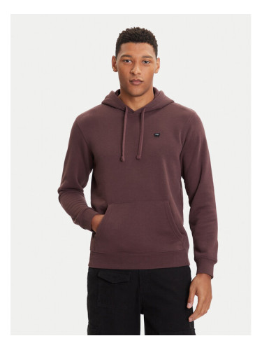 Wrangler Суитшърт Sign Off 112371459 Кафяв Regular Fit