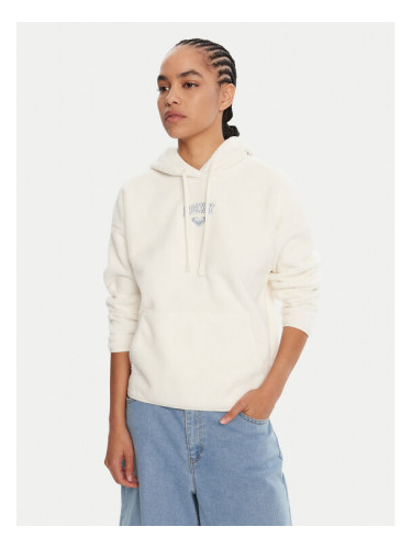 Roxy Полар Cool Calling ERJPF03221 Бял Regular Fit