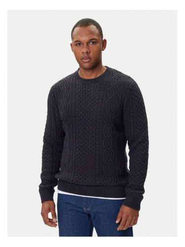 Jack & Jones Пуловер Blusean 12283486 Тъмносин Regular Fit