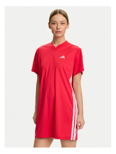 adidas Ежедневна рокля Sport Craft Shift JZ8131 Червен Loose Fit