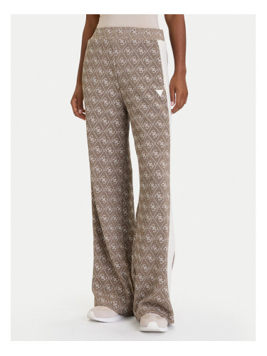 Guess Долнище анцуг V5BB15 K1990 Кафяв Relaxed Fit