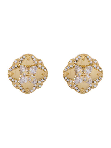 Guess Обици JUBE05 504JW Златист