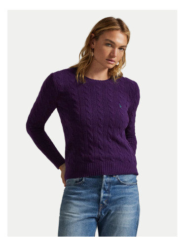 Polo Ralph Lauren Пуловер 211971865011 Виолетов Slim Fit