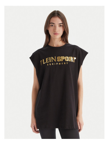 Plein Sport Мъжки топ PAEC MTK8319 STE001N Черен Regular Fit