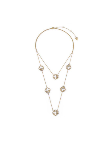Guess Колие JUBN05 581JW Златист