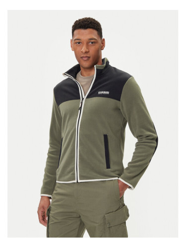 Napapijri Полар T-Dergana NP0A88V1 Зелен Regular Fit