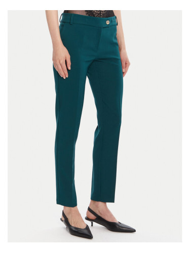 Rinascimento Чино панталони CFC0126225003 Зелен Slim Fit