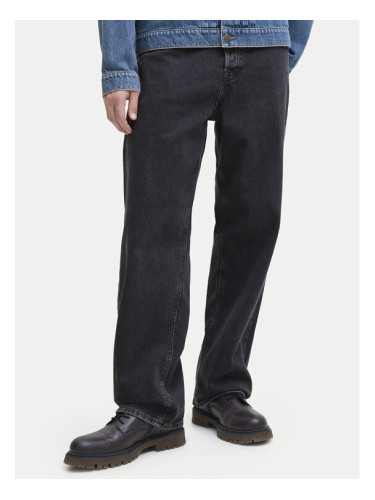 Jack & Jones Дънки Alex 12252762 Черен Baggy Fit
