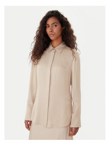 BOSS Риза Beruta1 50542007 Бежов Regular Fit