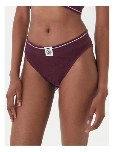 Tommy Hilfiger Класически дамски бикини UW0UW06064 Бордо