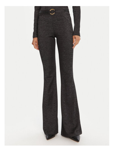 Just Cavalli Текстилни панталони 79PAC101 J0251 Черен Flare Fit