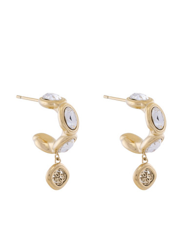 Guess Обици JUBE05 571JW Златист