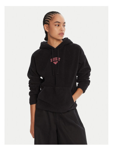 Roxy Полар Cool Calling ERJPF03221 Черен Regular Fit