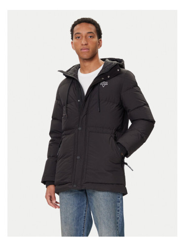 Guess Пухено яке M5BL0O W3282 Черен Regular Fit