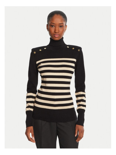 LOLA CASADEMUNT Поло LF2511008 Черен Regular Fit