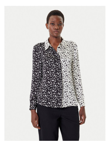 French Connection Риза 72ZCR Черен Regular Fit