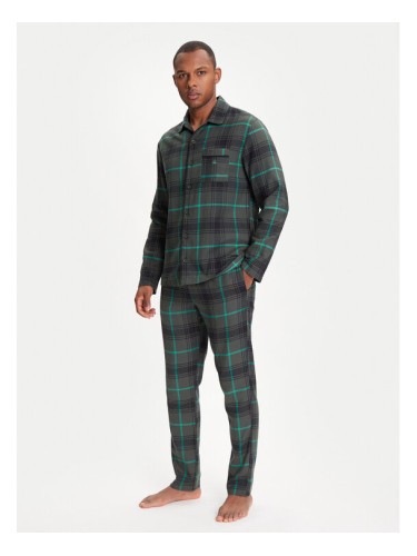 United Colors Of Benetton Пижама 43UL4P00A Зелен Regular Fit