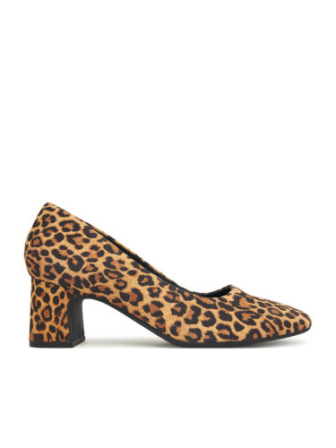 Clarks Обувки на ток Fernie Court 26183033 Кафяв