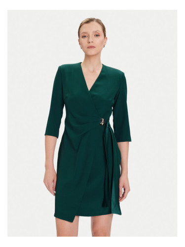 Rinascimento Коктейлна рокля CFC0020095002 Зелен Regular Fit