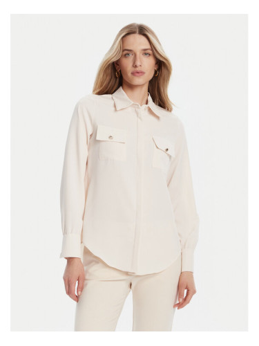 Rinascimento Риза CFC0125777003 Бежов Regular Fit