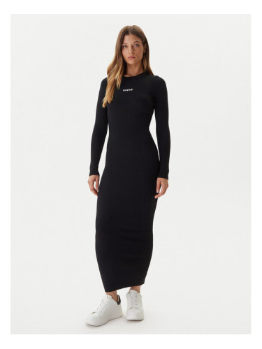 Guess Плетена рокля V5BK02 Z3JD2 Черен Slim Fit