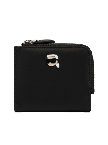 KARL LAGERFELD Портфейл A4W32012 Черен