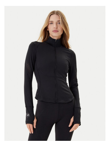 adidas by Stella McCartney Тениска от техническо трико Training Midlayer JW4551 Черен Slim Fit