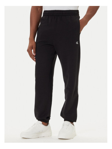 Calvin Klein Jeans Долнище анцуг LV04RD241G Черен Regular Fit
