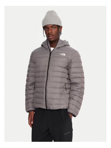 The North Face Пухено яке Classic NF0A8D1T Сив Regular Fit