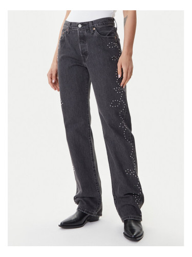 Levi's® Дънки 501® ’90 A1959-0092 Черен Straight Fit