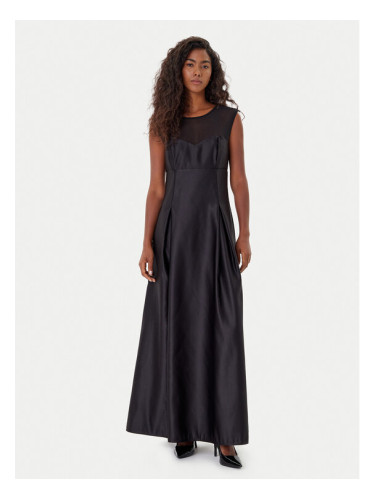 Rinascimento Коктейлна рокля CFC0126155003 Черен Regular Fit